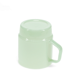 Stacking glass coffee cup 280ml - Mint green