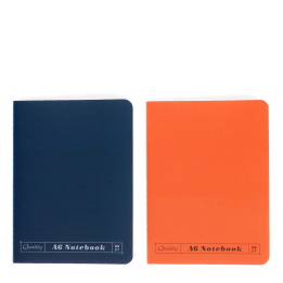 A6 notebooks (set of 2) - Orange & blue