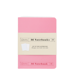 A6 notebooks (set of 2) - Pinks