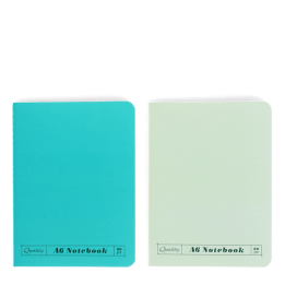 A6 notebooks (set of 2) - Green & aqua