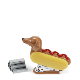 Mini stapler with 1000 staples - Hot Dog