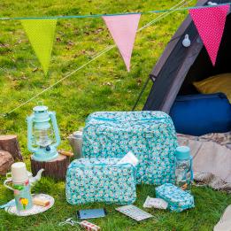 Spotty washable cotton bunting (8 metres)