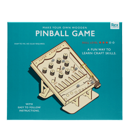 Make your own wooden table game - Pinball