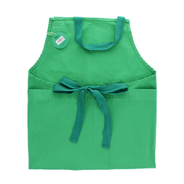 Two-tone utility apron - Green