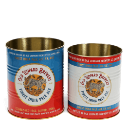 Medium storage tins (set of 2) - Old Leopard Brewery