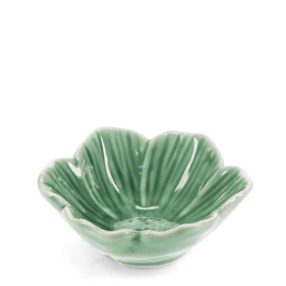 Small green flower bowl