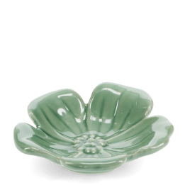 Medium green flower bowl