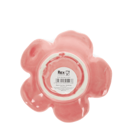 Medium pink flower bowl