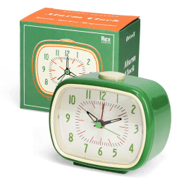 Retro alarm clock - Green