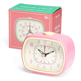 Retro alarm clock - Pink