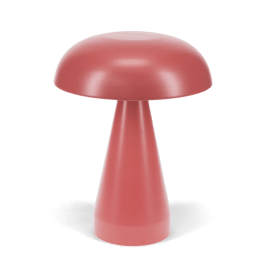 Touch dimmable mushroom table lamp - Peach