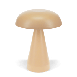 Touch dimmable mushroom table lamp - Fawn