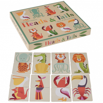 ﻿Colourful Creatures Heads And Tails Game | ﻿Rex London