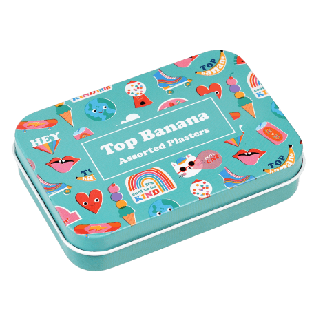 Top Banana Plasters In A Tin (pack Of 30)