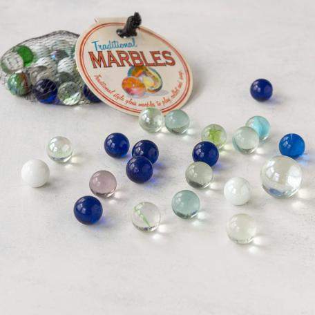 bag 125 gram swirly marbles