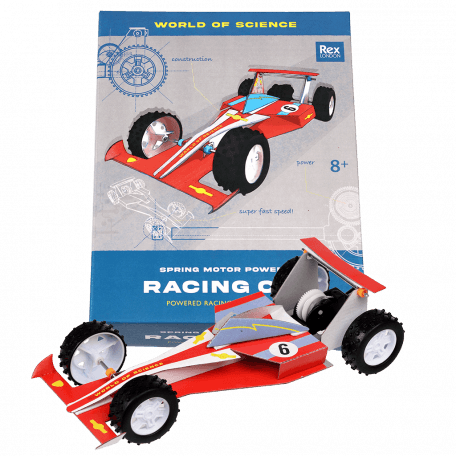 Racing car kit fully assembled with box