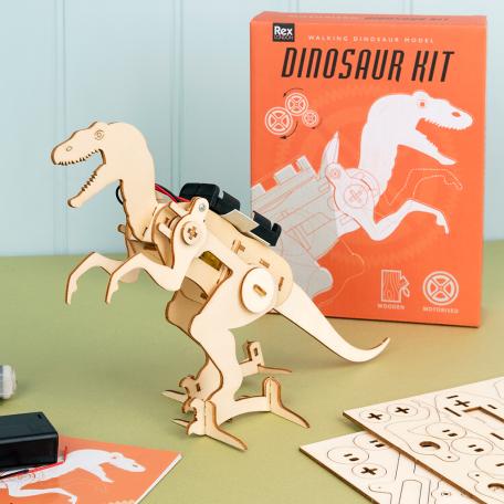 Make your own motorised walking dinosaur