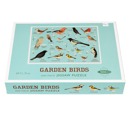 Garden Birds puzzle box