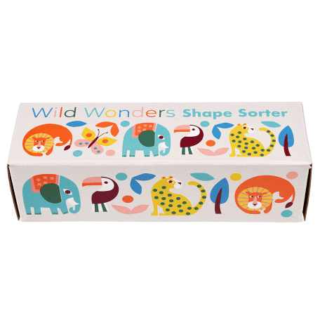 Wild Wonders shape sorter box