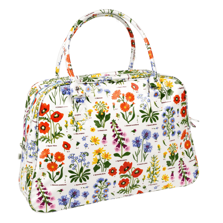 Wild flowers weekend bag