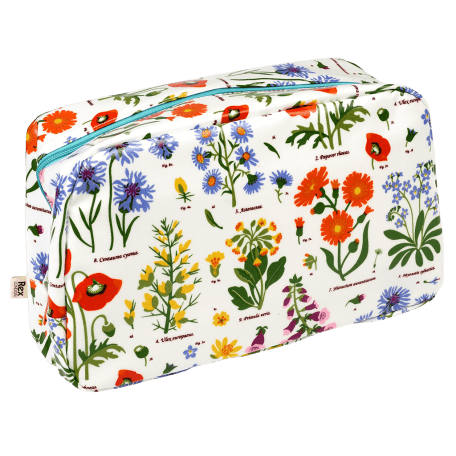 Wild Flowers wash bag