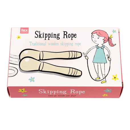 Traditional skipping rope box front