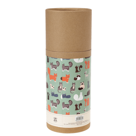 Nine Lives Recycled Cotton Apron cardboard tube back