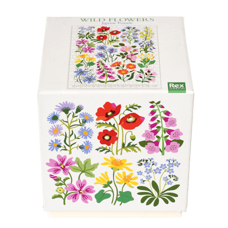 Wild Flowers puzzle box