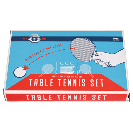 Wild Bear table tennis set box top