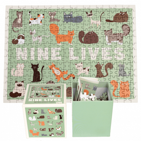 Nine Lives 300 Piece jigsaw puzzle