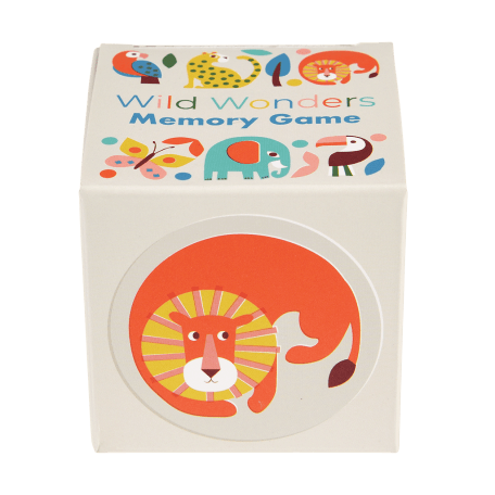 Wild Wonders memory game box front view