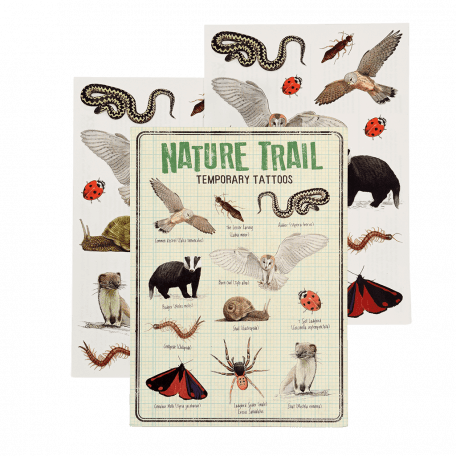 Nature Trail temporary tattoos