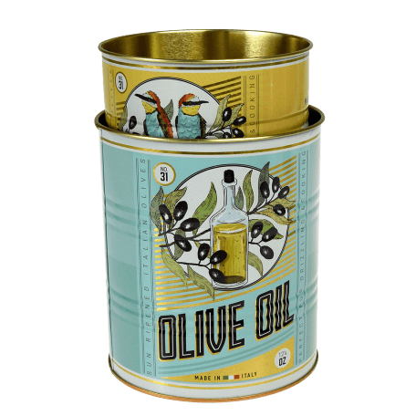 Olive Oil Storage Tins (set Of 2)