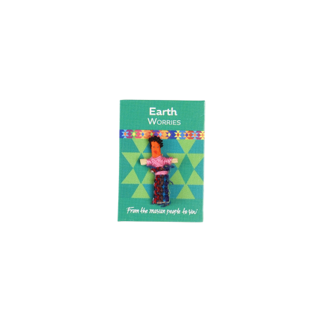 Mini Worry Doll - Earth worries