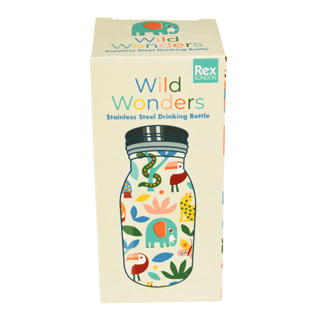 Wild Wonders 250ml stainless steel bottle box