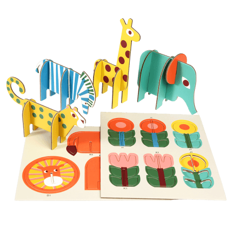 Wild Wonders Slot Together Playset