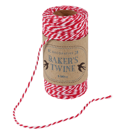 Red And White Baker's Twine