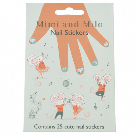 Mimi and Milo Nail Stickers