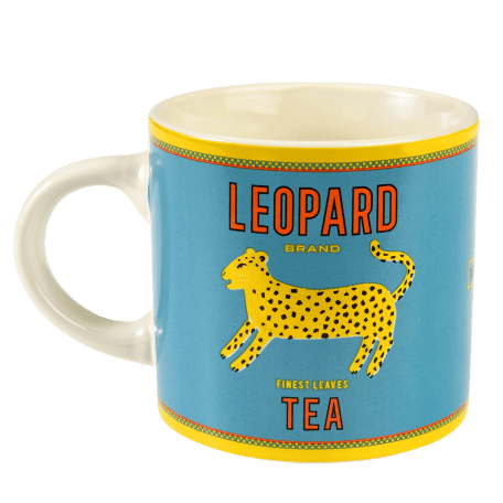 Leopard mug