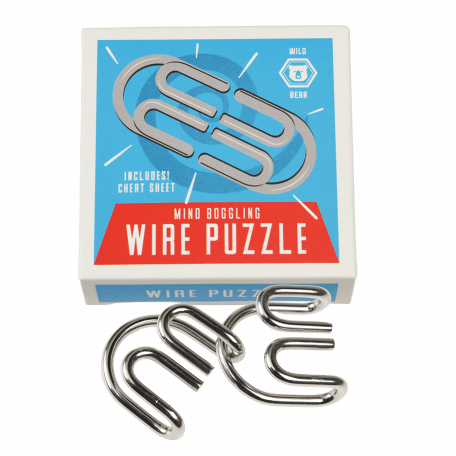 Wild bear wire puzzle