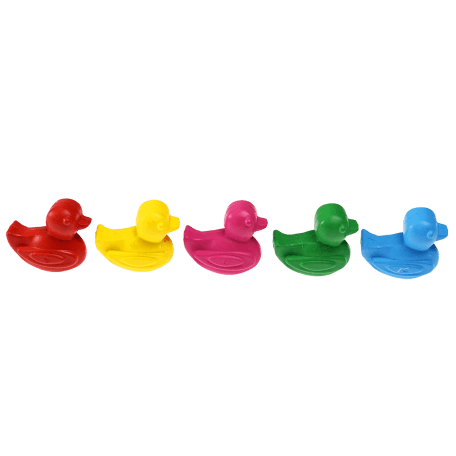 Set Of 5 Duck Crayons