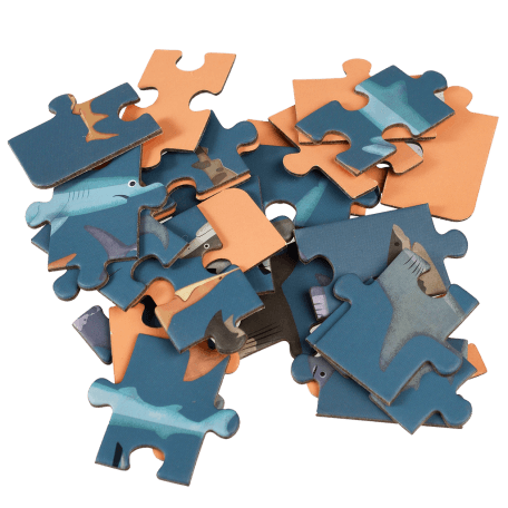 Sharks 24 Piece Mini Puzzle