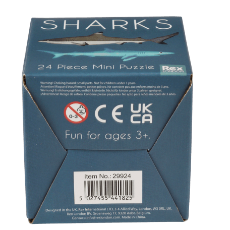 Sharks 24 Piece Mini Puzzle