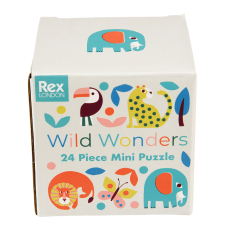 wild wonders 24 piece mini puzzle