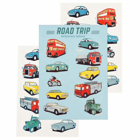 Road Trip Temporary Tattoos