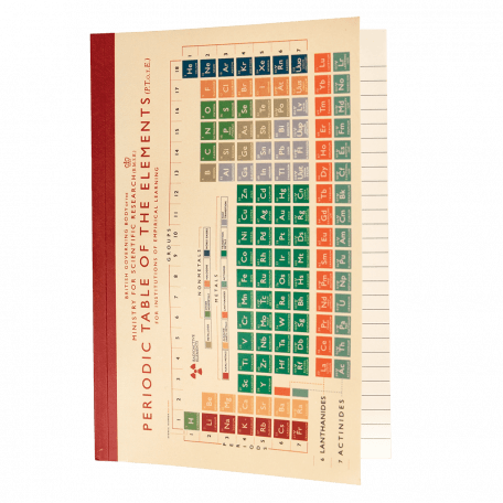 Periodic Table A5 Notebook