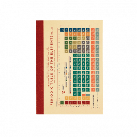 Periodic Table A6 Notebook