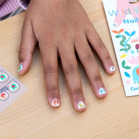 Wild Wonders Nail Stickers (pack Of 25)