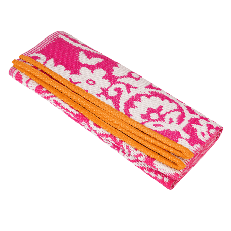 Pink Recycled Floor Mat 180x120cm