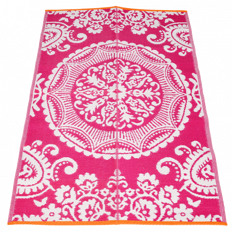 Pink Recycled Floor Mat 180x120cm